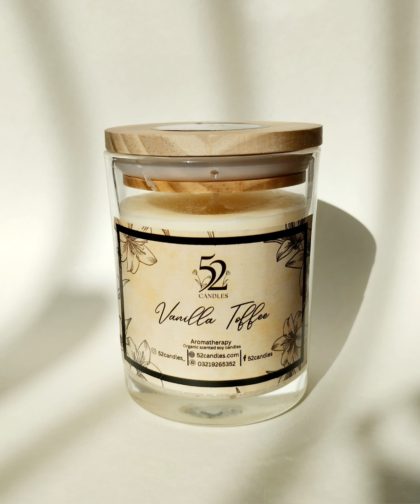 Vanilla Toffee Scented Candle